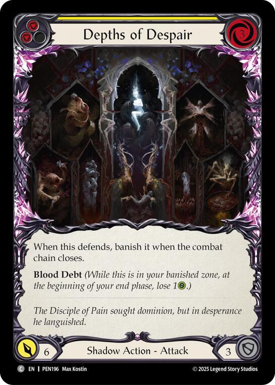 Depths Of Despair (Yellow) card image