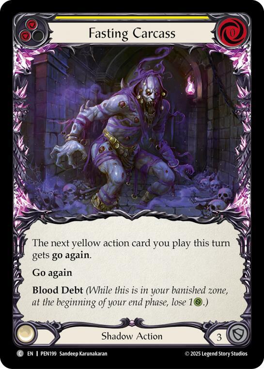 Fasting Carcass (Yellow) card image