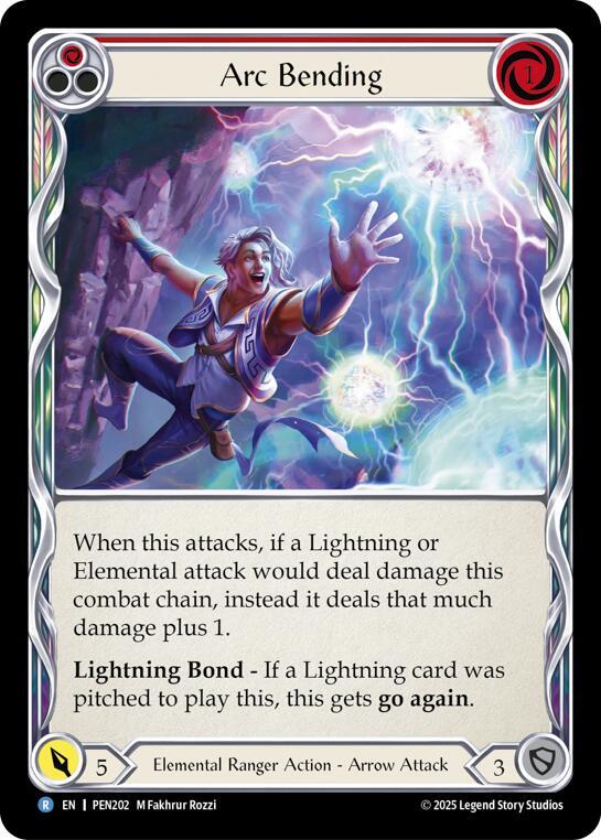 Arc Bending (Red) card image