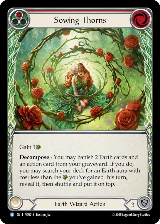 Sowing Thorns (Red) card image