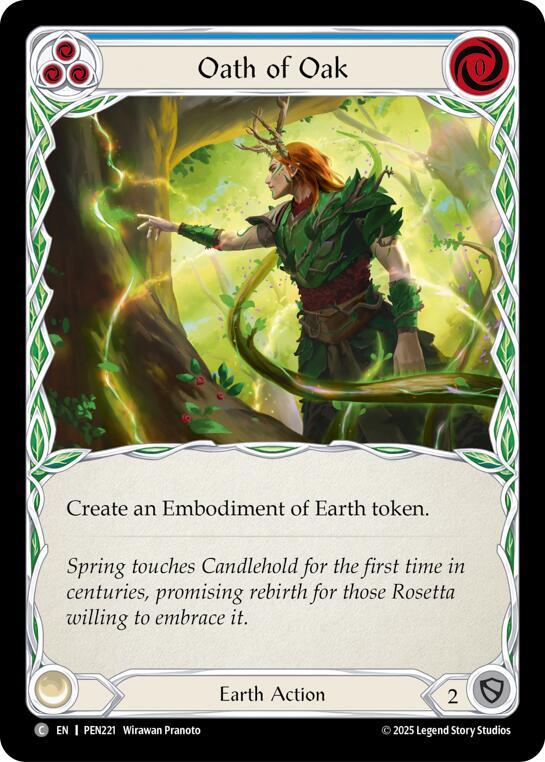 Oath Of Oak (Blue) card image
