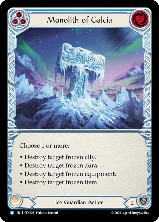 Monolith Of Galcia (Blue) card image