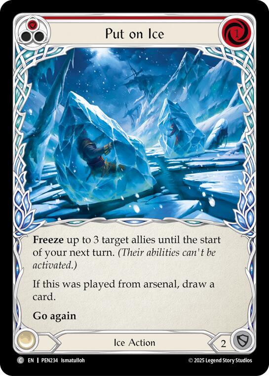 Put On Ice (Red) card image
