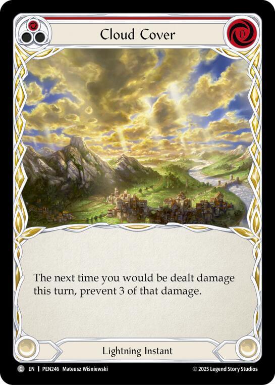 Cloud Cover (Red) card image
