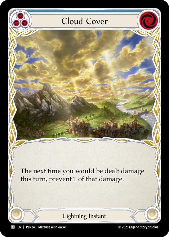 Cloud Cover (Blue) card image