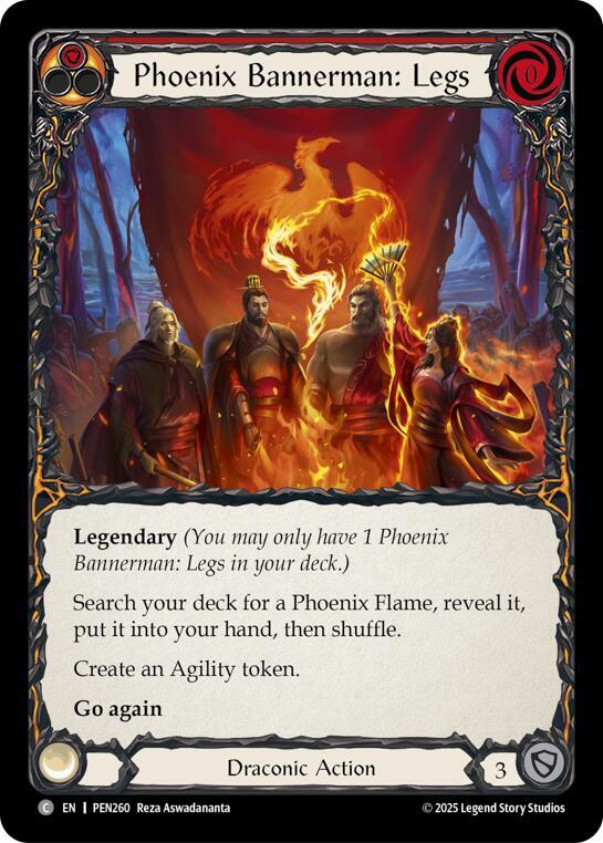 Phoenix Bannerman: Legs (Red) card image