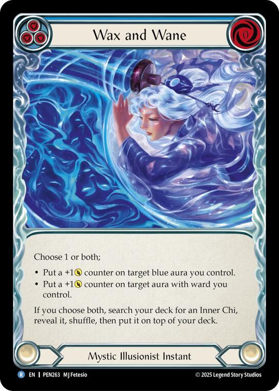 Wax And Wane (Blue) card image