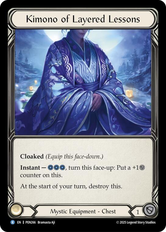 Kimono Of Layered Lessons card image