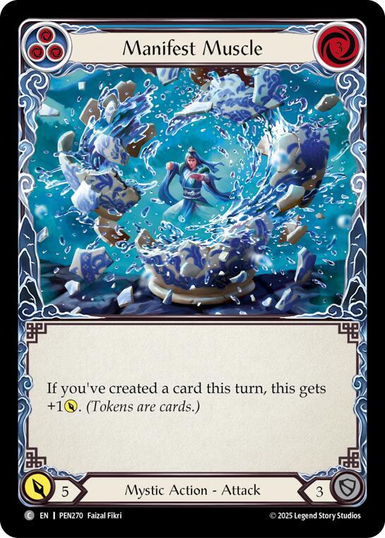 Manifest Muscle (Blue) card image