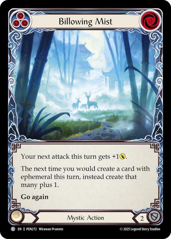 Billowing Mist (Blue) card image