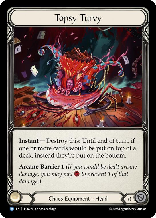 Topsy Turvy card image