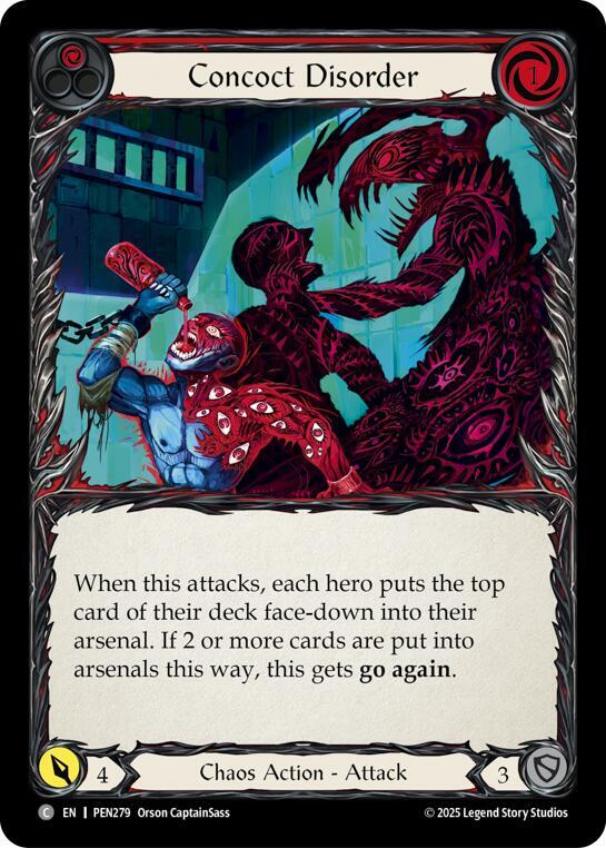 Concoct Disorder (Red) card image