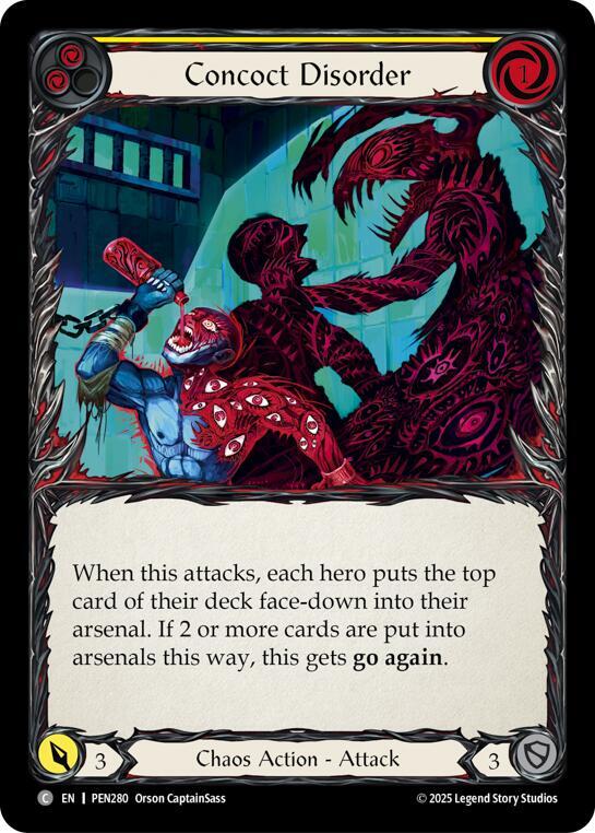 Concoct Disorder (Yellow) card image