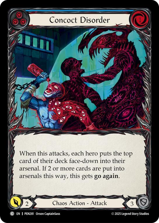 Concoct Disorder (Blue) card image