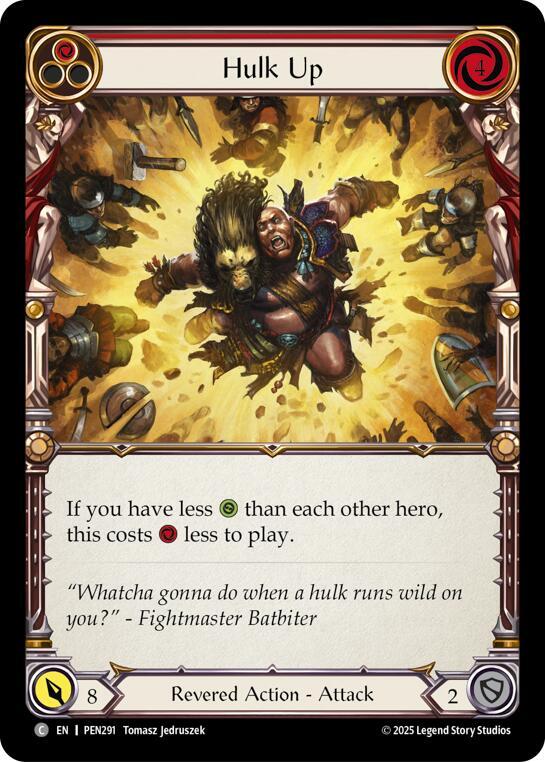 Hulk Up (Red) card image