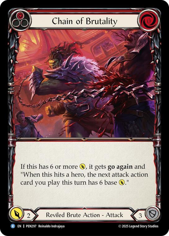 Chain of Brutality (Red) card image