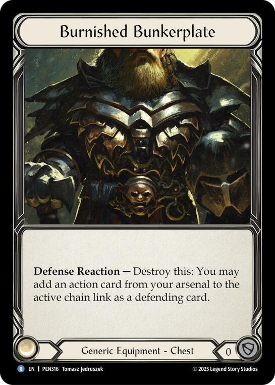 Burnished Bunkerplate card image