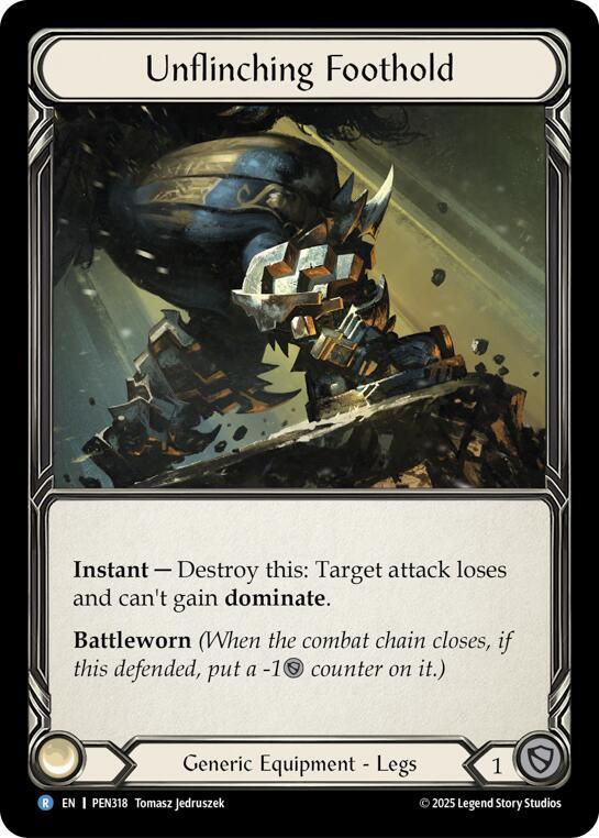 Unflinching Foothold card image