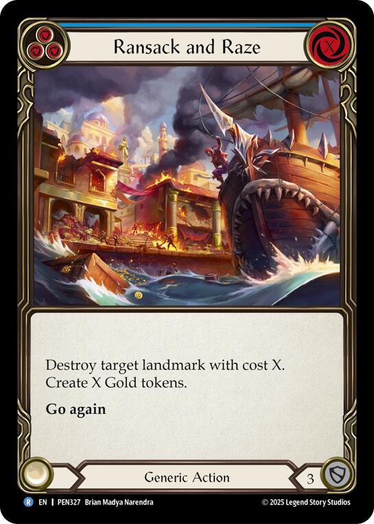Ransack And Raze (Blue) card image