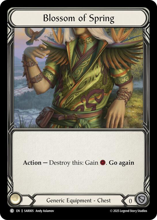Blossom of Spring (SAR005) card image