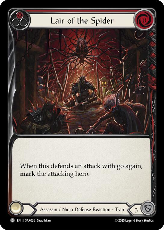 Lair of the Spider card image