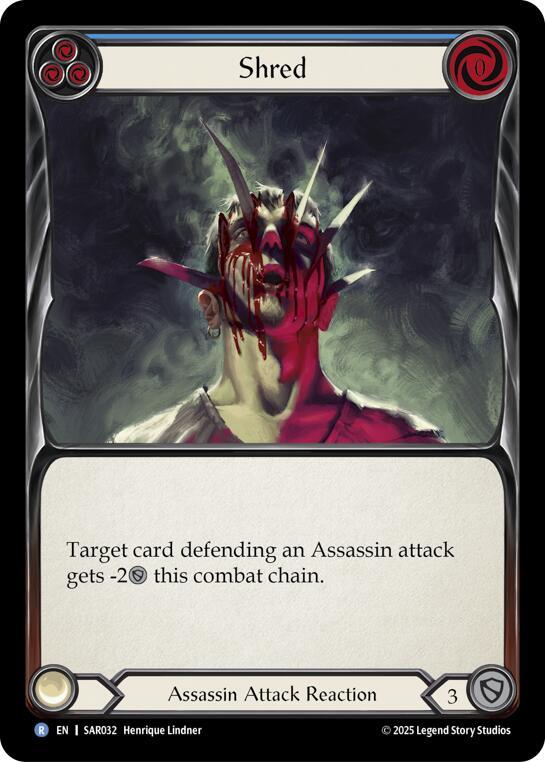 Shred card image