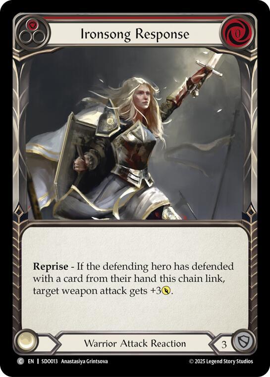 Ironsong Response (Red) card image