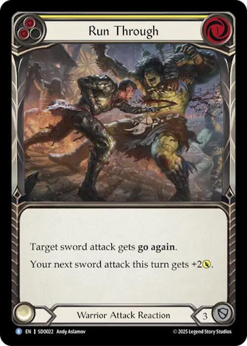Run Through card image