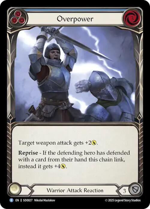 Overpower (Blue) card image