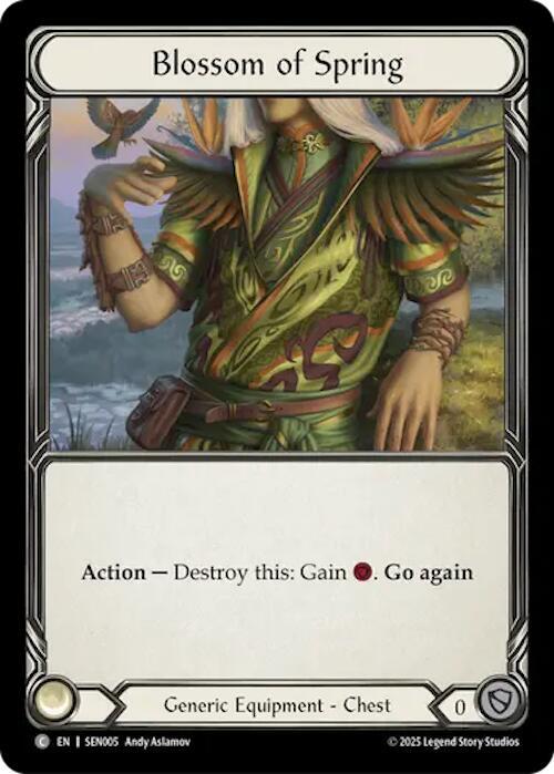 Blossom of Spring (SEN005) card image