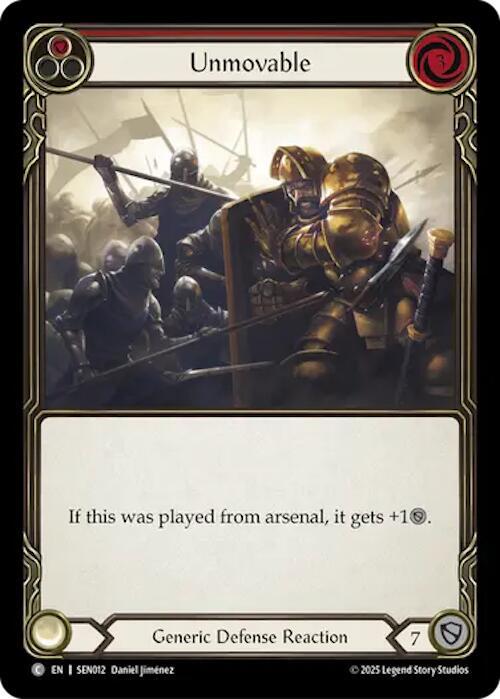 Unmovable (Red) card image