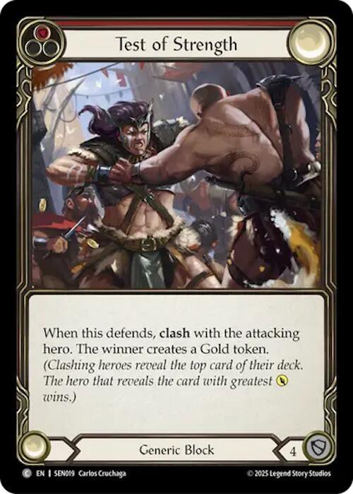 Test of Strength card image