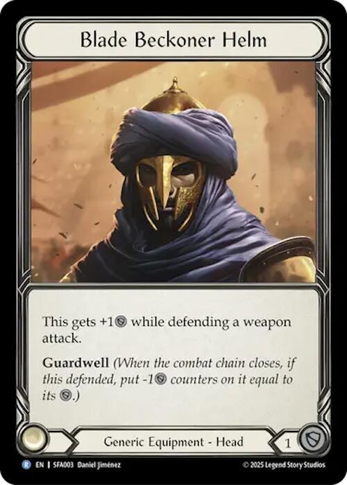 Blade Beckoner Helm (SFA003) card image