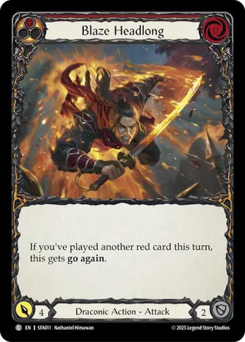 Blaze Headlong card image