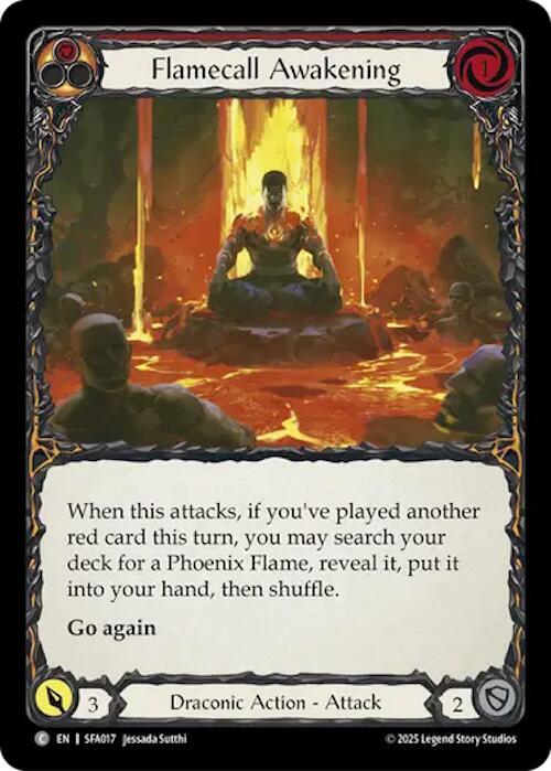 Flamecall Awakening card image