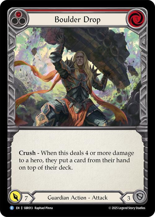 Boulder Drop (Red) card image