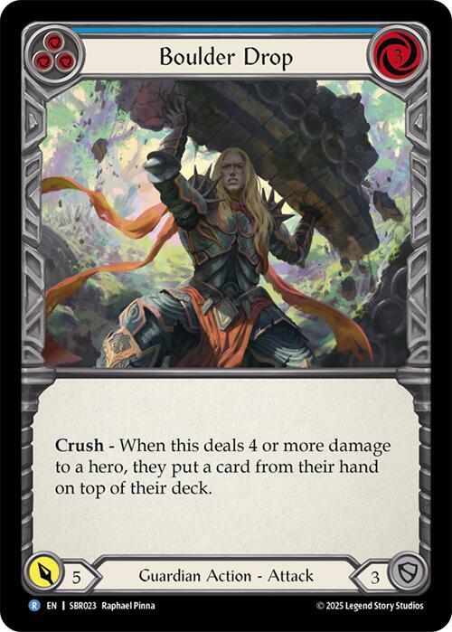Boulder Drop (Blue) card image