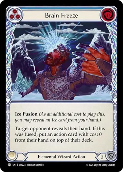 Brain Freeze card image