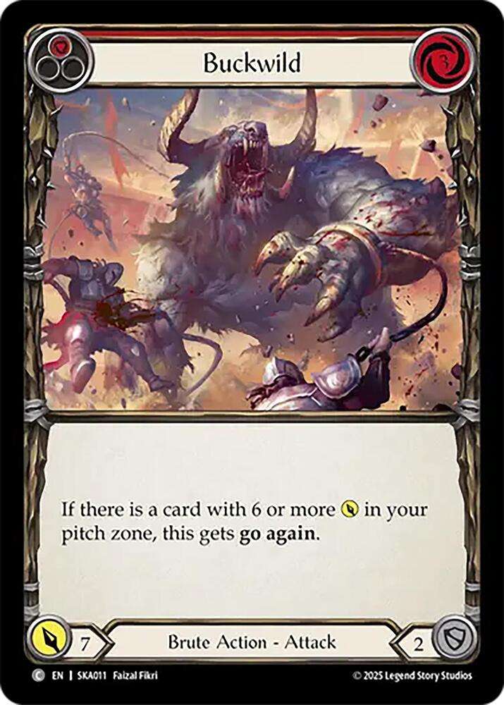 Buckwild (Red) card image