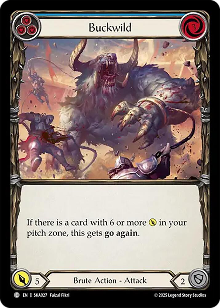 Buckwild (Blue) card image
