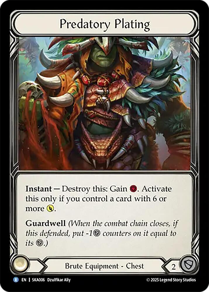 Predatory Plating card image