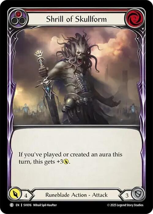Shrill of Skullform (Red) card image