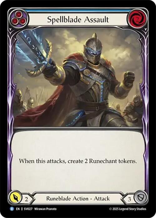 Spellblade Assault (Blue) card image