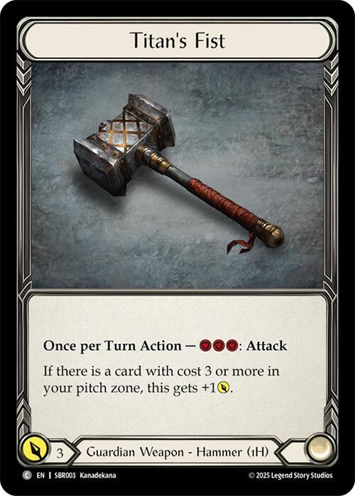 Titan's Fist card image