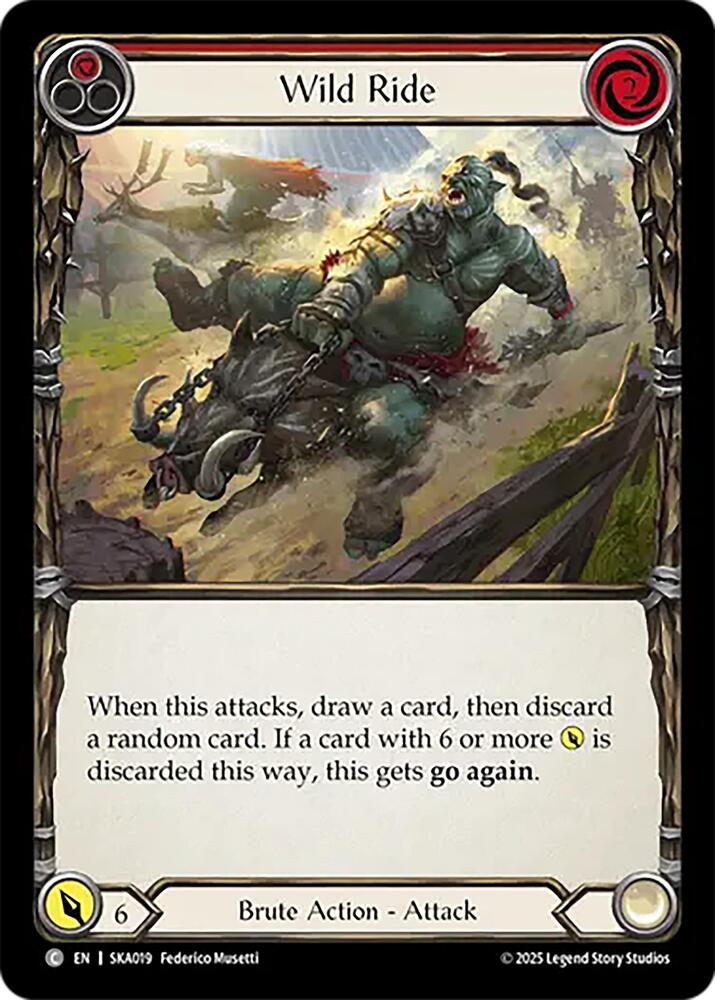 Wild Ride (Red) card image