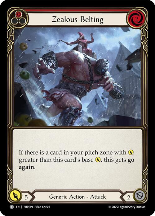 Zealous Belting card image