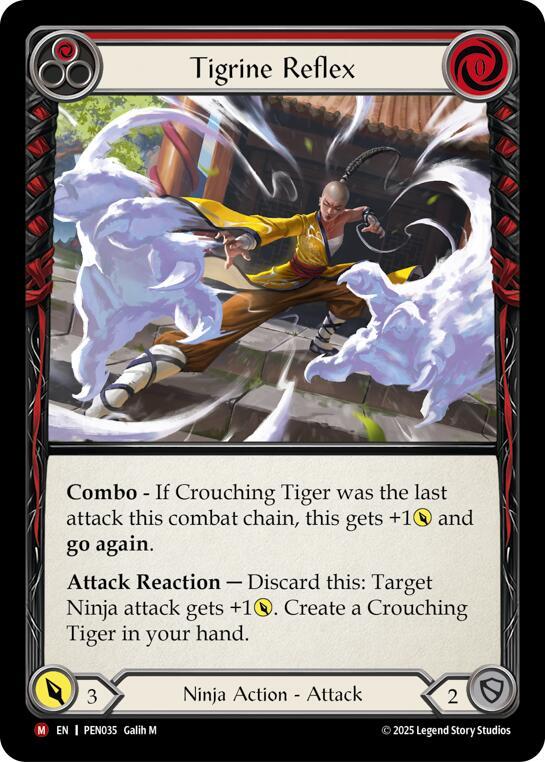 Tigrine Reflex (Red) card image