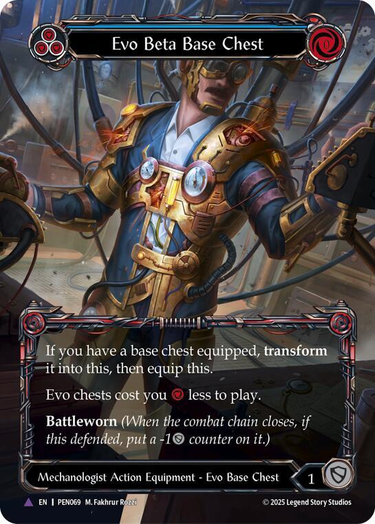 Evo Beta Base Chest (Blue) (Marvel) card image