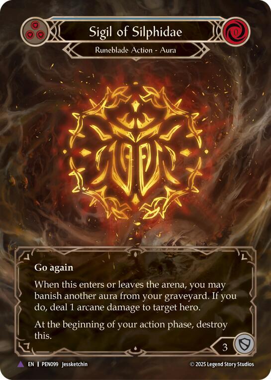 Sigil Of Silphidae (Blue) (Marvel) card image