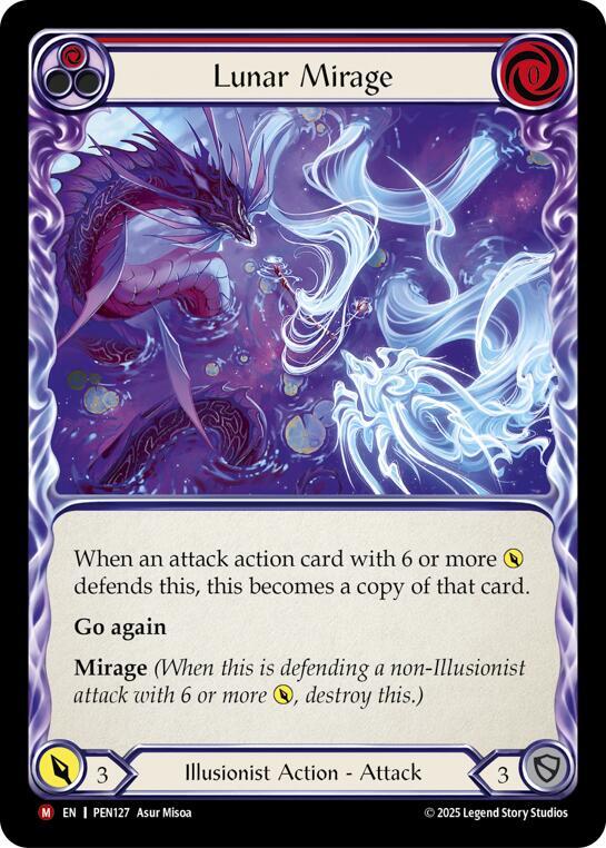 Lunar Mirage (Red) card image